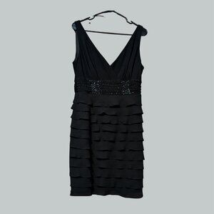 16P Black Cocktail Dress